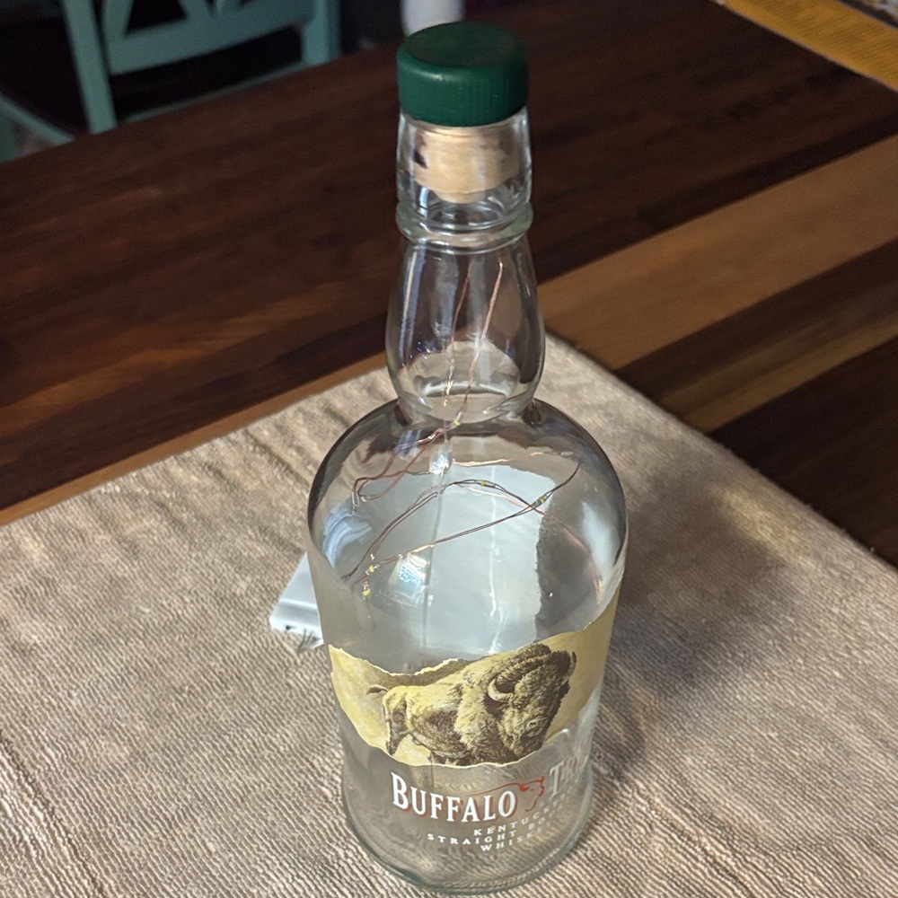 Buffalo Lantern with Green Top